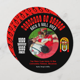 Dossier Rockabilly Faire-part de mariage Vinyl LP