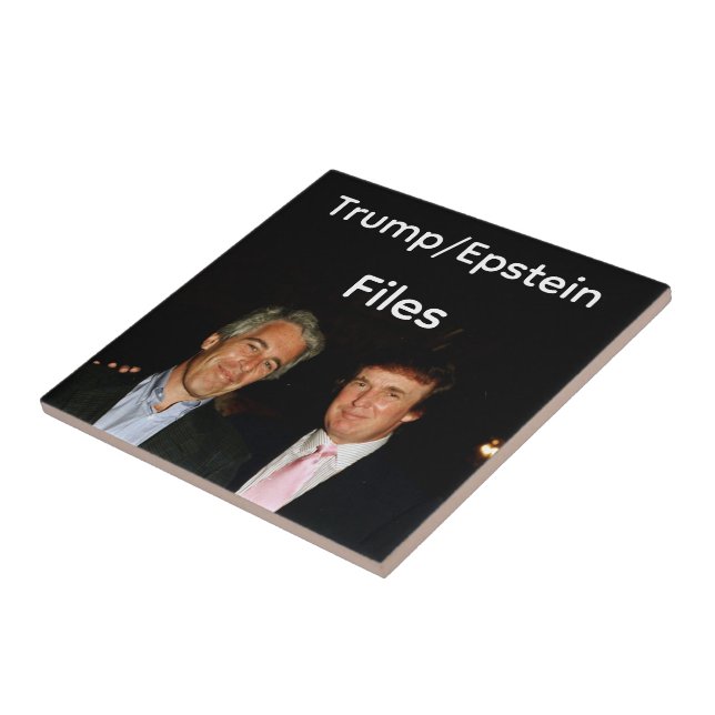 Dossiers Trump/Epstein Carreau de Céramique (Côté)