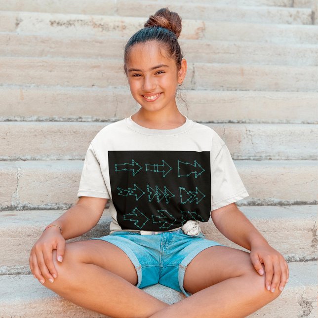 Dotted Arrows T-Shirt (Créateur téléchargé)