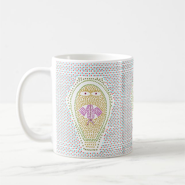 Dotty Egyptian Cobra Mug (Gauche)