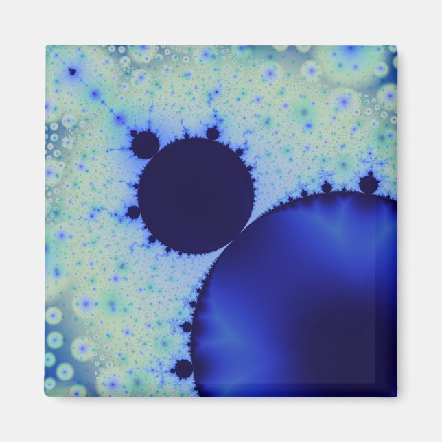 Dotty Mandelbrot Magnet (Devant)