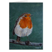 Double carte poitrine rouge.