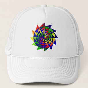Double casquette d'arc-en-ciel