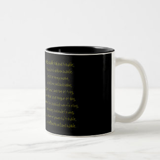 Double double labeur de Macbeth et tasse de