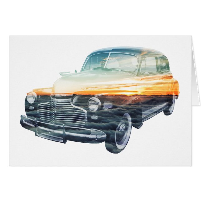 double exposition du véhicule (Devant Horizontal)