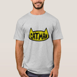 Double face - Tête de chat CATMAN T-Shirt humorist