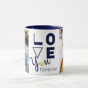 Double Famille Customisée Photo Amour You Mug