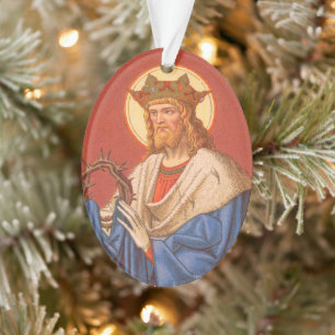 Double image St. Louis IX le roi (PM 05) Acrylique