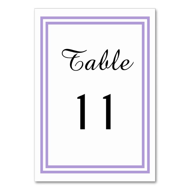 Double Lavender Triage - Carte Table (Par défaut)