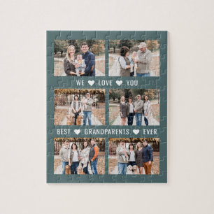 Double légende Couleur modifiable Puzzle photo per