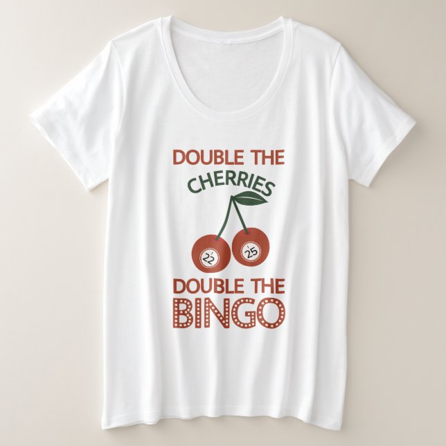 Double les cerises Double le bingo (Design devant)