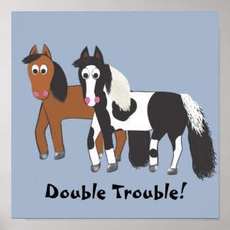 Double problème ! Affiche