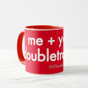 double problème ! mug