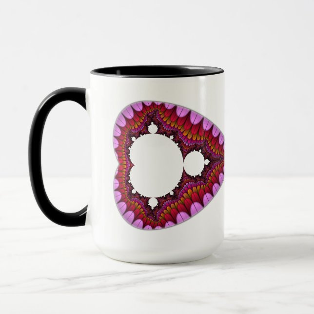 Double tasse de coeur de Mandelbrot (Gauche)