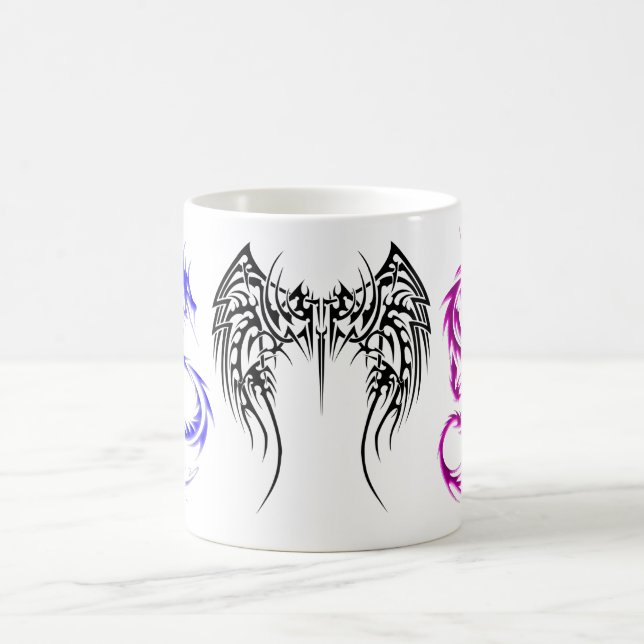 Double tasse de dragon (Centre)