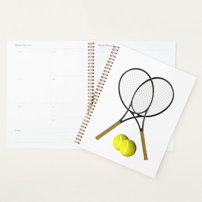 Double Tennis Sport Thème (Devant avec enveloppe)