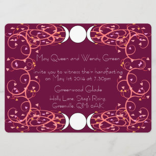 Double trois dans une invitation lesbienne de