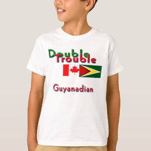 Double Trouble t-shirts pour enfants guyanais-cana