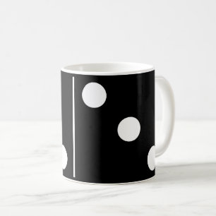 Doubles trois dominos noirs Mug