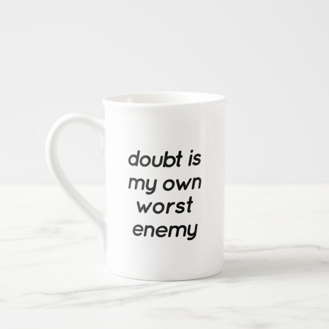 Doubt Specialty Mug (Gauche)