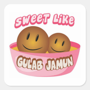 Douce Comme Gulab Jamun Sticker