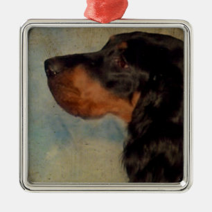Douce décoration de Gordon Setter
