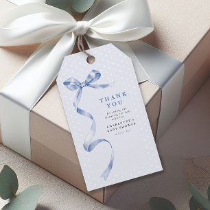 Douce Étiquette Cadeau Remerciement Fête Bébé Garç