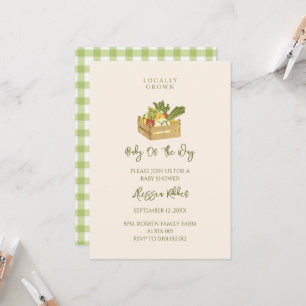Douce Fête de Naissance de Légumes de Producteur L