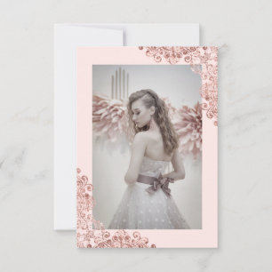 Douce Fille de Seize Ans Tendance Dentelle Rose Go