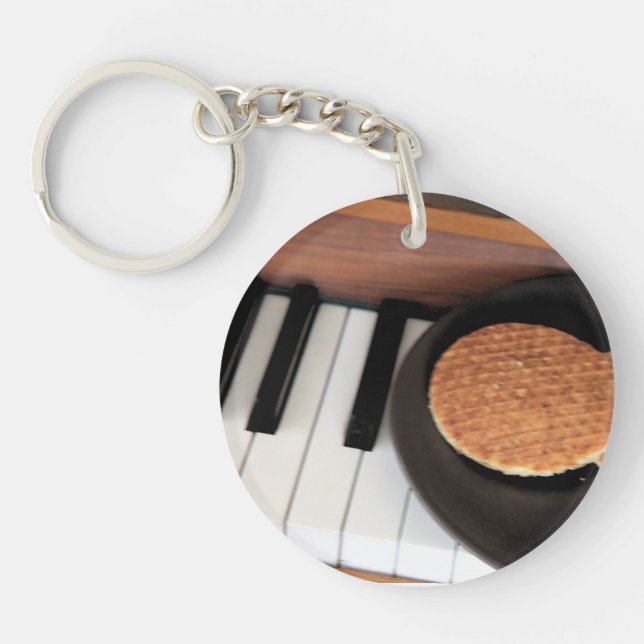 Douce Harmonie – Stroopwafel sur un Porte-Clés de  (Devant)