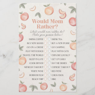 douce pêche à maman plutôt baby shower jeu
