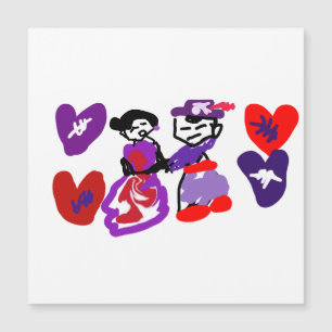 Douce Saint-Valentin cœur mignon