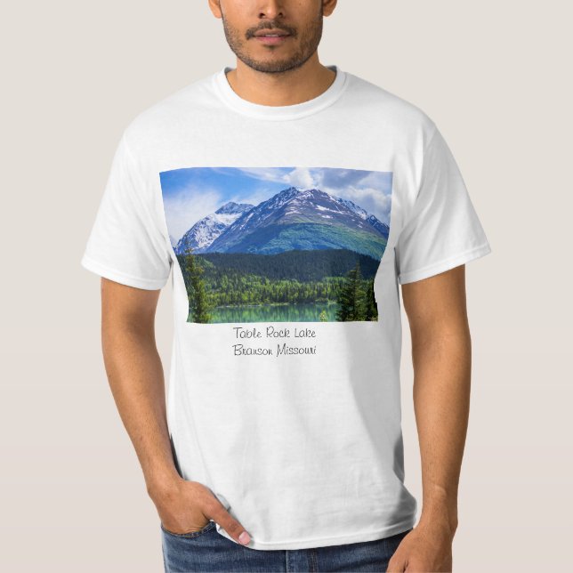 Doucement De Neige À Table Rock Lake T-shirt (Devant)