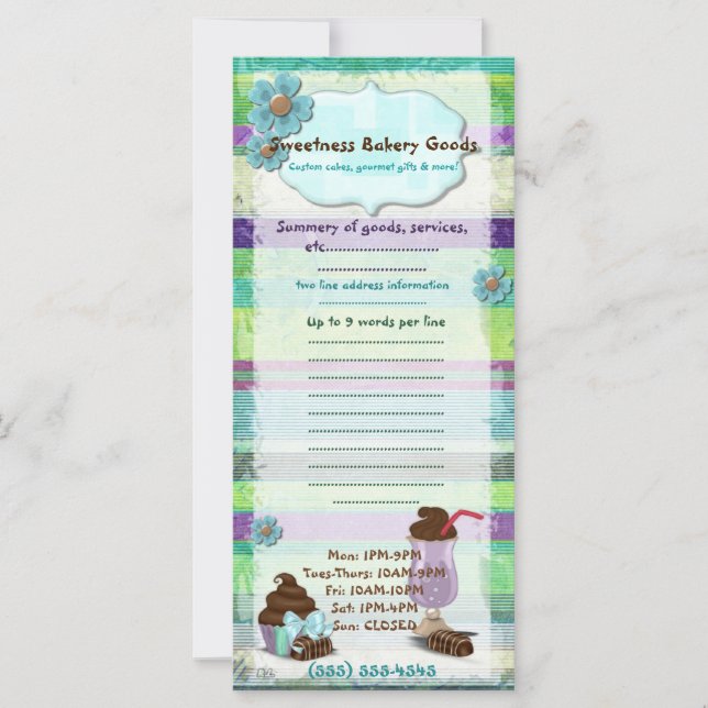 Douceur Boulangerie DINER VEGAN BAKERY PERSONNALIS (Devant)