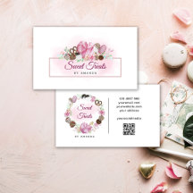 Douceur Carte de visite QR-Code