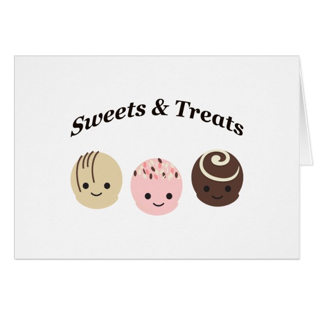 Douceurs et friandises ! Chocolat (Devant Horizontal)