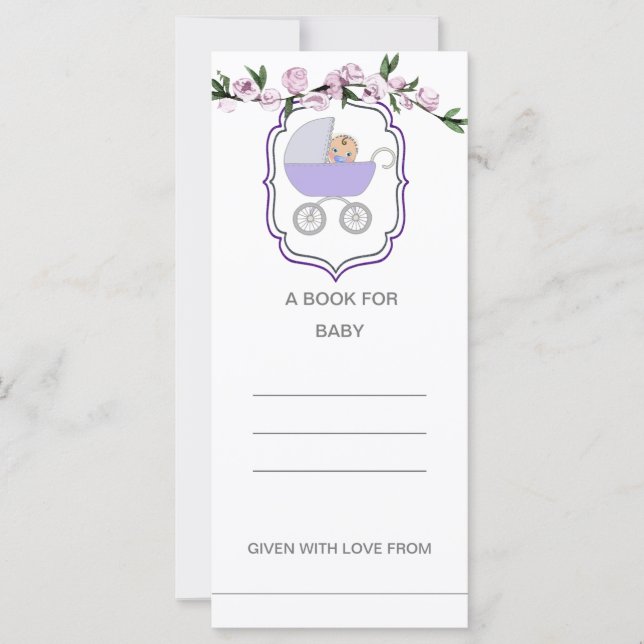 Douche côtière rose bébé pour livres (Devant)