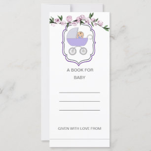 Douche côtière rose bébé pour livres