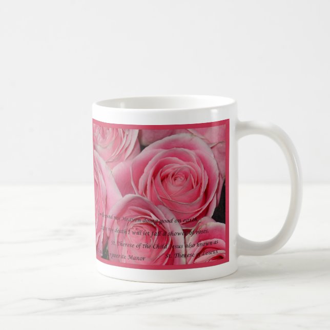 Douche des roses, St.Therese, tasse (Droite)