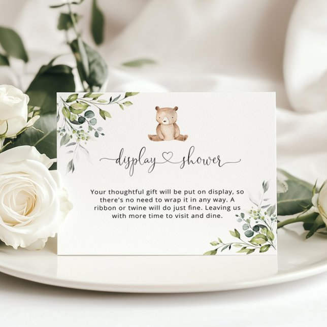 Douche d'exposition de l'ours Eucalyptus (Créateur téléchargé)