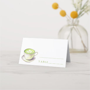 Douche nuptiale à thé Matcha - Cartes mariages