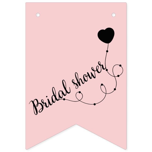 douche nuptiale en amour drapeaux de bunding (Premier drapeau)