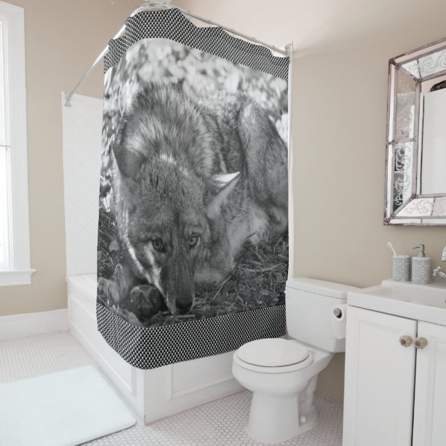 Douche rideau Coyote (En situation)