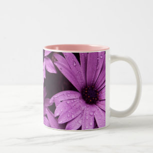 Douches de l'après-midi Fleurs roses Mug