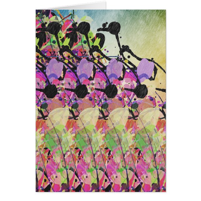 Douches Solaires Sur Fleurs (Devant)