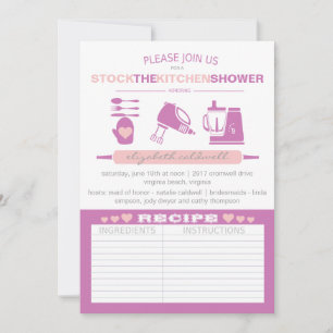 Douchez la cuisine Mariage moderne Fuchsia