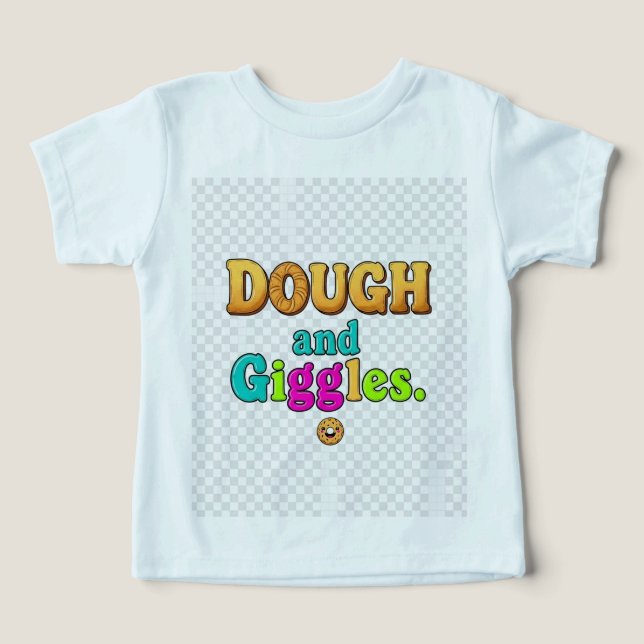 Dough and Giggles, t-shirt design (Design Recto)