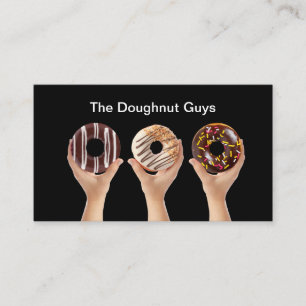 Doughnut boulangerie Client Loyauté Cartes de visi