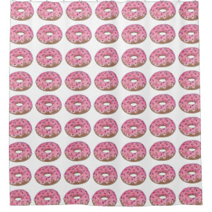 Doughnut rose Doughnut rideau de douche
