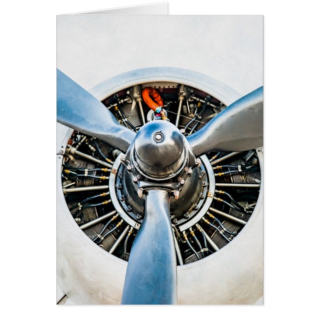Douglas DC-3 Aircraft. Hélice (Devant)